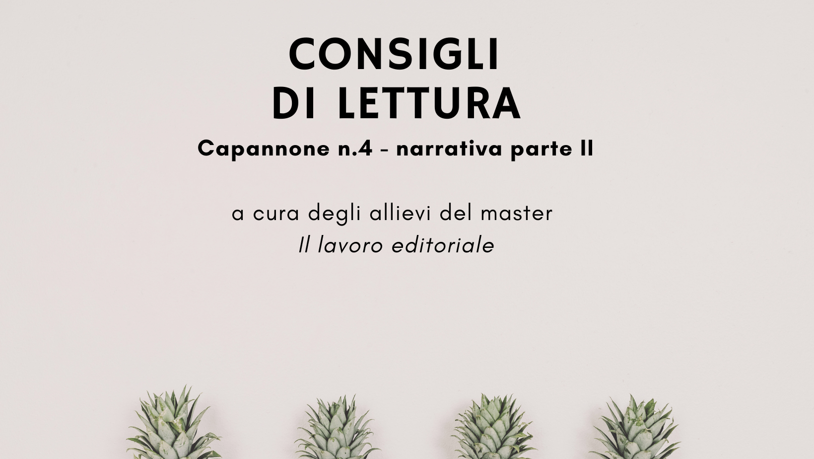 consigli di lettura narrativa